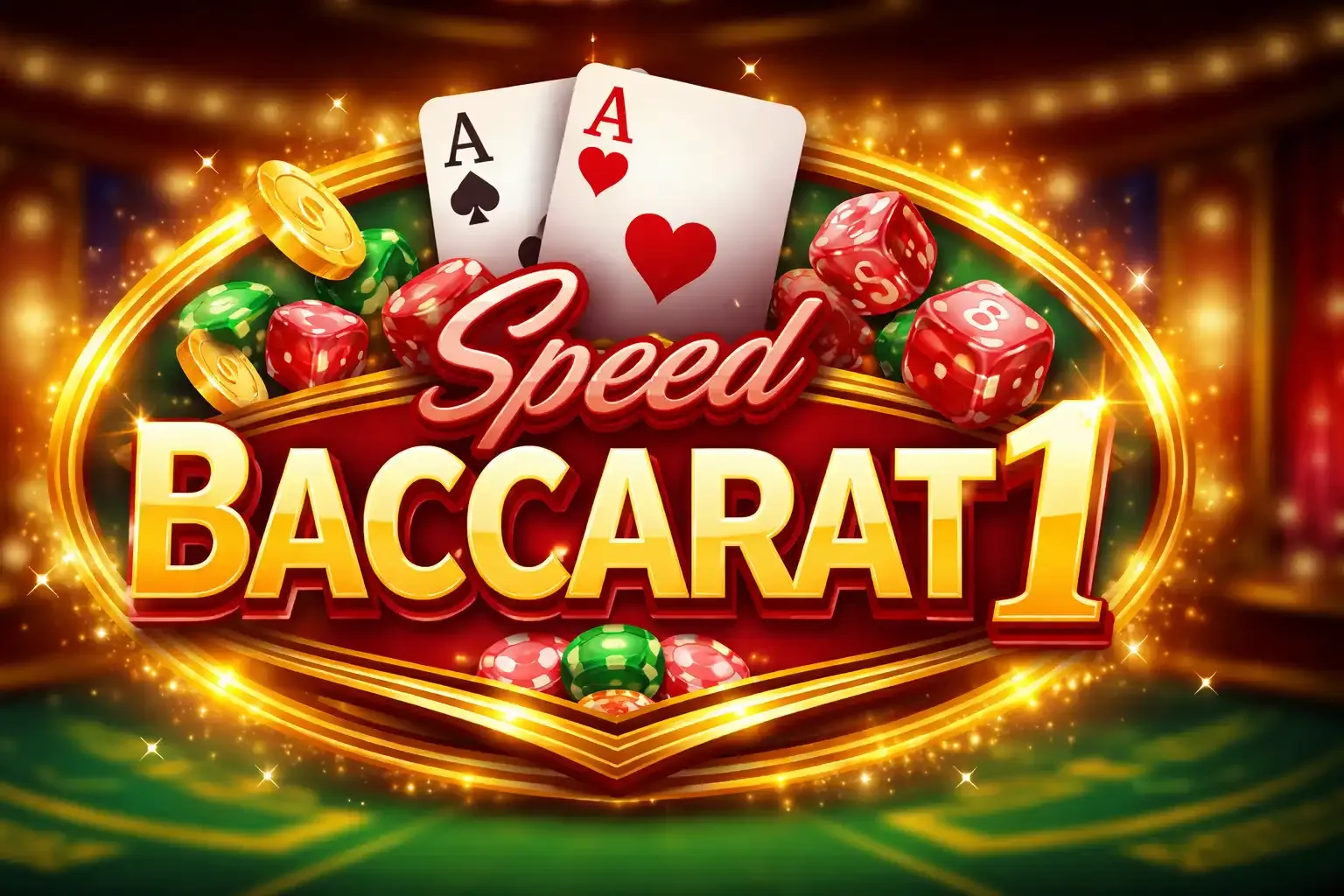 Canlı Speed Baccarat üçün 5% keşbek